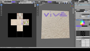 UV-TEXTURE-PAINTING - TECHNIQUE POCHOIR
