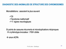 DFGSM2 - MED0307 / DFGSM3 - MED0601 - Génétique médicale seq 21b