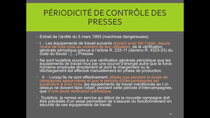 Vérifications périodiques