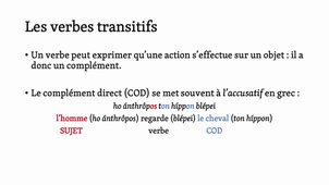 La phrase simple
