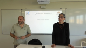 Visio avec les maîtres d'apprentissage