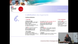 Séminaire des agents de scolarité 2025 - Les dispositifs du CROUS de Reims