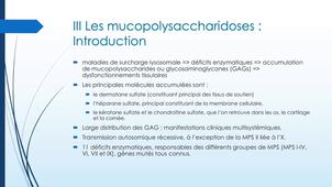 DFGSM3 - MEDLIB0503 - Anomalies de la synthèse et du catabolisme des molécules complexes (Partie 2)