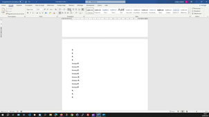 Word - les listes