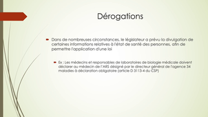 PASS - Semestre 1 - UE 15 - Droit, Numérique et Santé - Santé et droit des personnes : le secret professionnel
