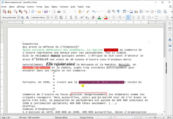 PASS - Semestre 1 - UE 15 - Informatique et numérique - LibreOffice Writer - Mise en forme des caractères