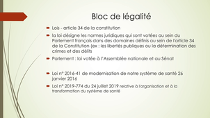 PASS - Semestre 1 - UE 15 - Droit, Numérique et Santé - Introduction au droit et à la santé : définitions et règles