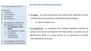 7-UE23 PHARMACIE GALENIQUE Formes med2