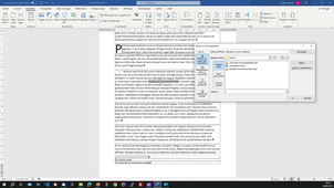 Word - Lettrine Symboles Liens Notes bas de page