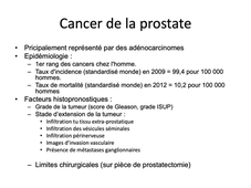 DFGSM3 - MED0602 - Tumeurs rénales, vésicales et prostatiques