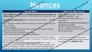 EPS et Pédagogies Partie 2 sur 4