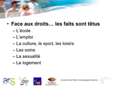 Sensibilisation au handicap - Vivre avec un handicap au quotidien