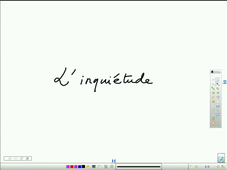 L'inquiétude