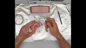 1. Bases en cire - Technique du pinceau
