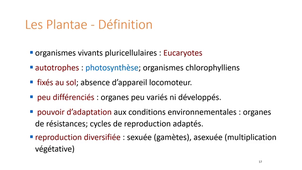 PASS - UE 15 - Evolution, Ecologie, Environnements - Biodiversité et interactions entre espèces