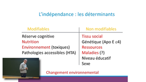 Autonomie, fragilité et lien avec le climat