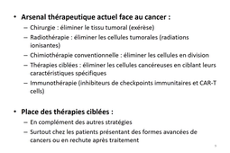 DFGSM2 - MED0302 - Biomarqueurs moléculaires des cancers et thérapies ciblées - Introduction : concept des thérapies ciblées