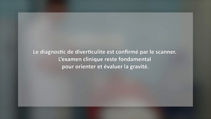 EXAMEN CLINIQUE D'UNE DIVERTICULITE AIGUE NON COMPLIQUEE