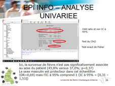 UE 3.4 S6 - Etude quantitative - EPI INFO