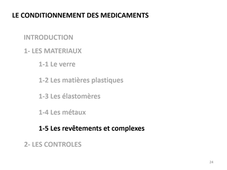 9- Pharmacie Galénique UE 23 Conditionnement