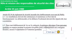 Formation responsables sécurité sites - chap 02