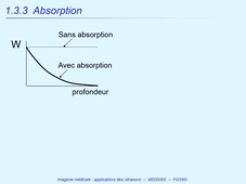 DFGSM2 - MED0302 - Imagerie Médicale - Interaction entre onde et milieu