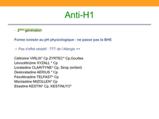 Système histaminergique
