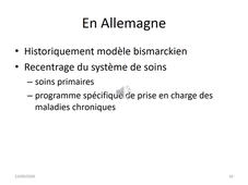 Organisation du systeme de sante en france partie 2