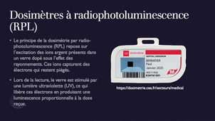 NRD et dosimétrie en cabinet dentaire