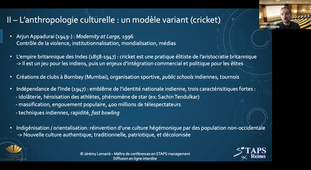 L1 STAPS - UE 22 - CM 2 - Sociologie et Anthropologie appliquees aux APSA