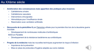 1.1 - Les infections nosocomiales et associées aux soins - Généralités