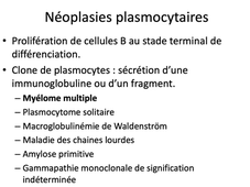 DFGSM3 - MED0602 - Pathologie tumorale des tissus lymphoïdes