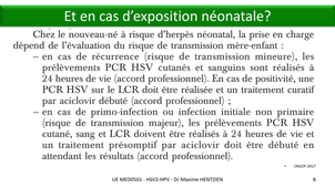DFGSM3 - MED0501 - Maladies éruptives virales - Traitements HSV