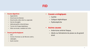 DFGSM2 - MED0308 - Sémiologie clinique de l'examen de l'abdomen - Les douleurs par quadrant