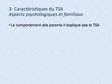 Cours TSA Ecole inclusive