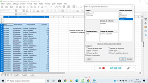 PASS - Semestre 1 - UE 15 - Informatique et numérique - LibreOffice Calc - Exploitation de tableau de valeurs : tri ou extraction de données