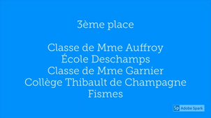 Palmarès RMEM 2020 CM2 6eme