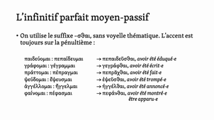 Parfait moyen passif