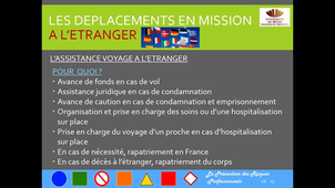 Formation missions Module 2 déplacements