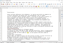 PASS - Semestre 1 - UE 15 - Informatique et numérique - LibreOffice Writer - Saisie, sélection et déplacement du texte