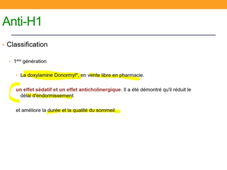 DFGSM2 - MED0303 - Système histaminergique