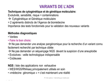 EC 3 - Bases de génétique 2