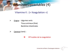 Vitamines, oligo-éléments