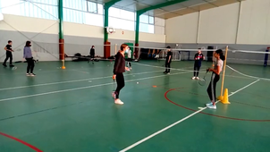 vidéo 1 badminton collège