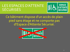 Chargés d'évacuation MDH bâtiment 12