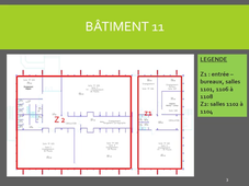 Chargés d'évacuation MDH bâtiment 11