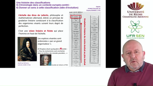 Une histoire des classifications - capsule 1