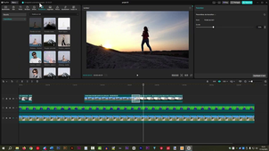 Appliquer une transition entre 2 clips