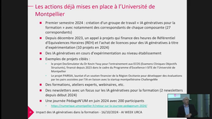Impact des IA génératives dans la formation [IA Week 2024]