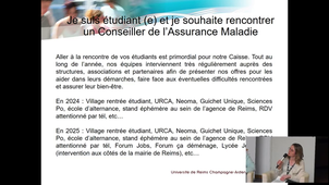 Séminaire des agents de scolarité 2025 - Démarches en ligne de l'assurance maladie